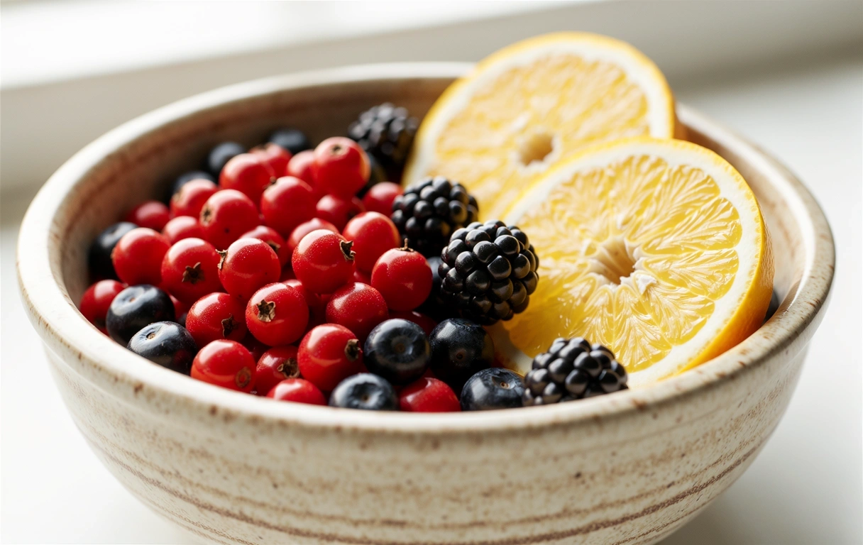 Fructe proaspete și antioxidanți